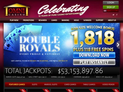 Goto Omni Casino a top Rated Playtech Online Casino to Win Real Money