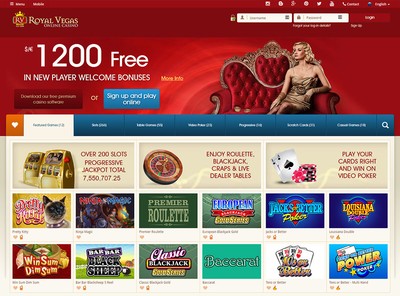 Royal Vegas Online Casino Free Slots