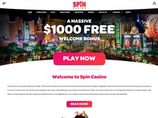 Spin Palace Casino Screenshot